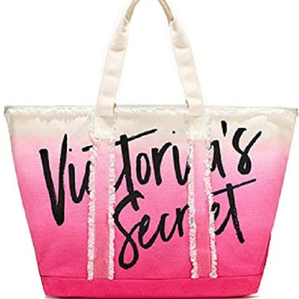 Vs ombre canvas tote